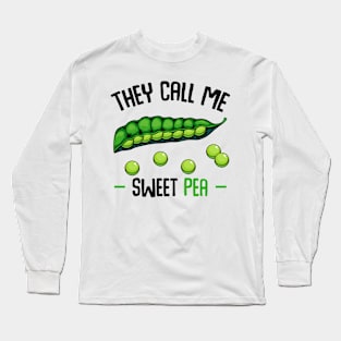 Vegan Peas Long Sleeve T-Shirt